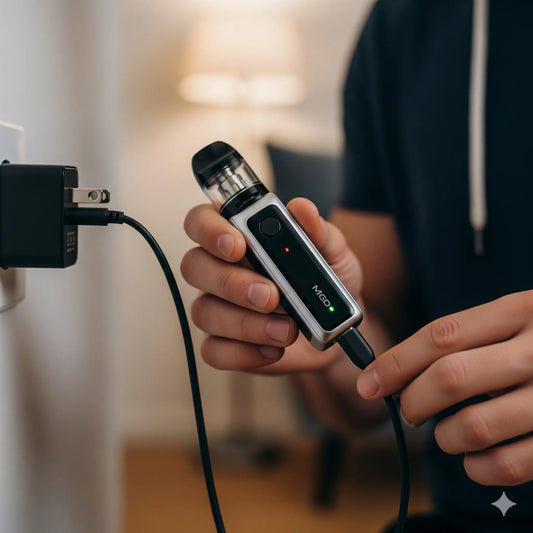 how to charge your vape