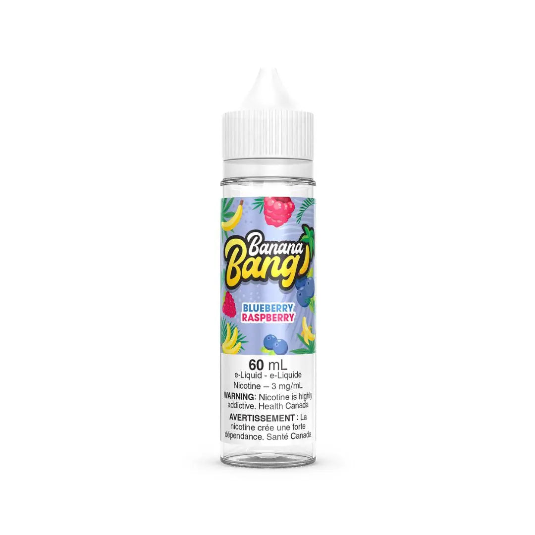Banana Bang Blueberry Raspberry Freebase Nicotine Vape Juice