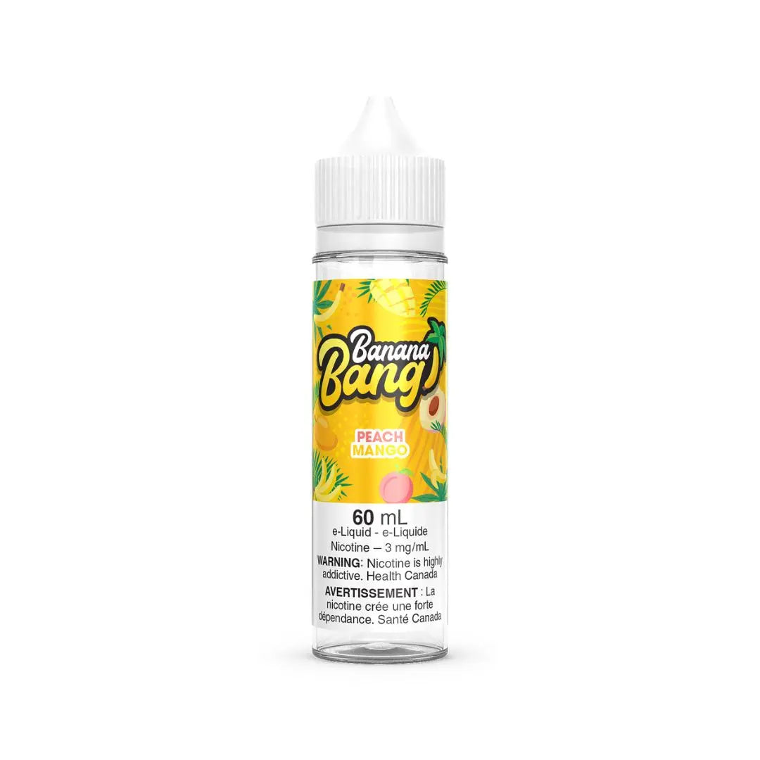 Banana Bang Peach Mango Freebase Nicotine Vape Juice