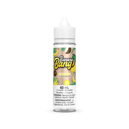 Banana Bang Pineapple Coconut Freebase Nicotine Vape Juice