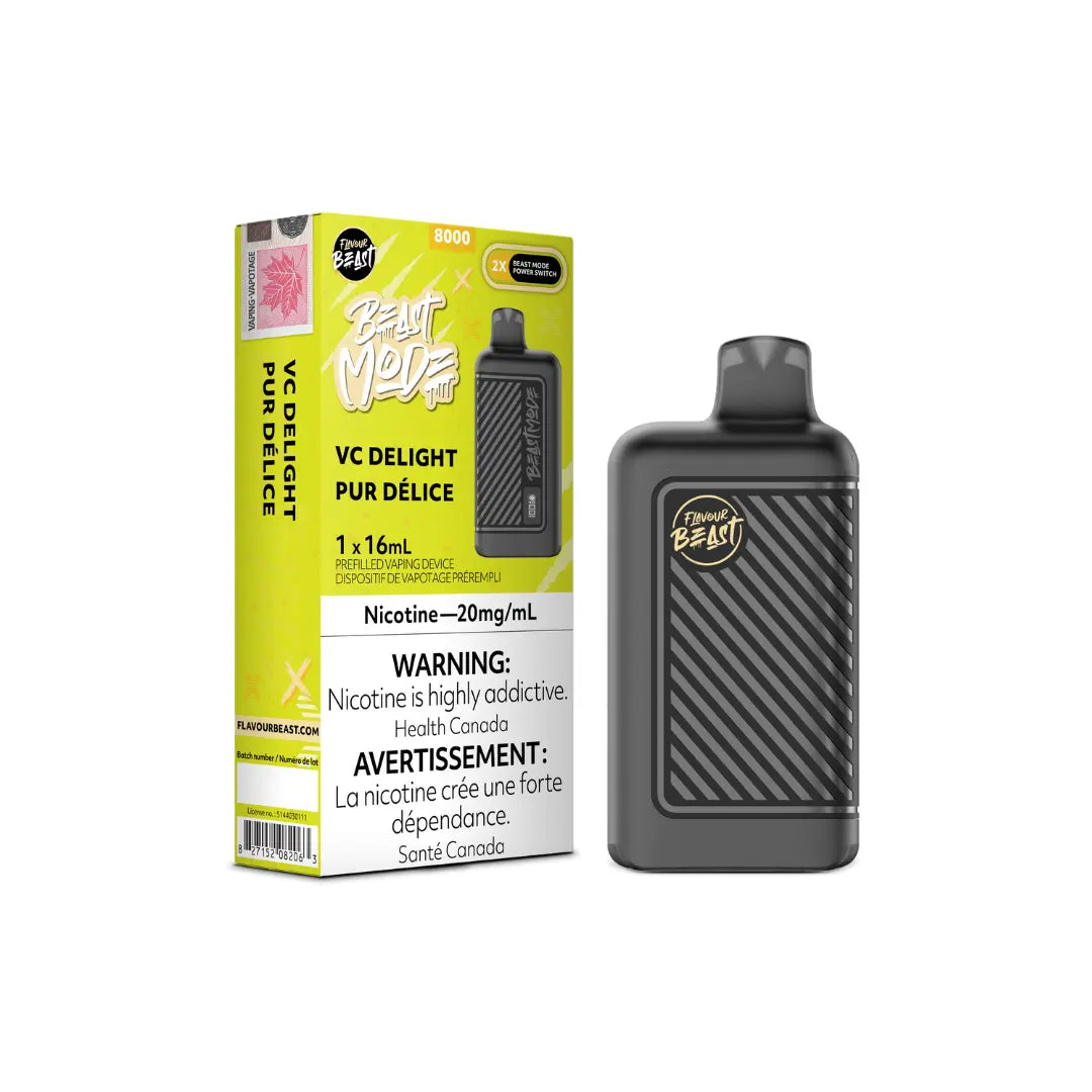 Flavour Beast - 8k Beast Mode Disposable Vape on YEG