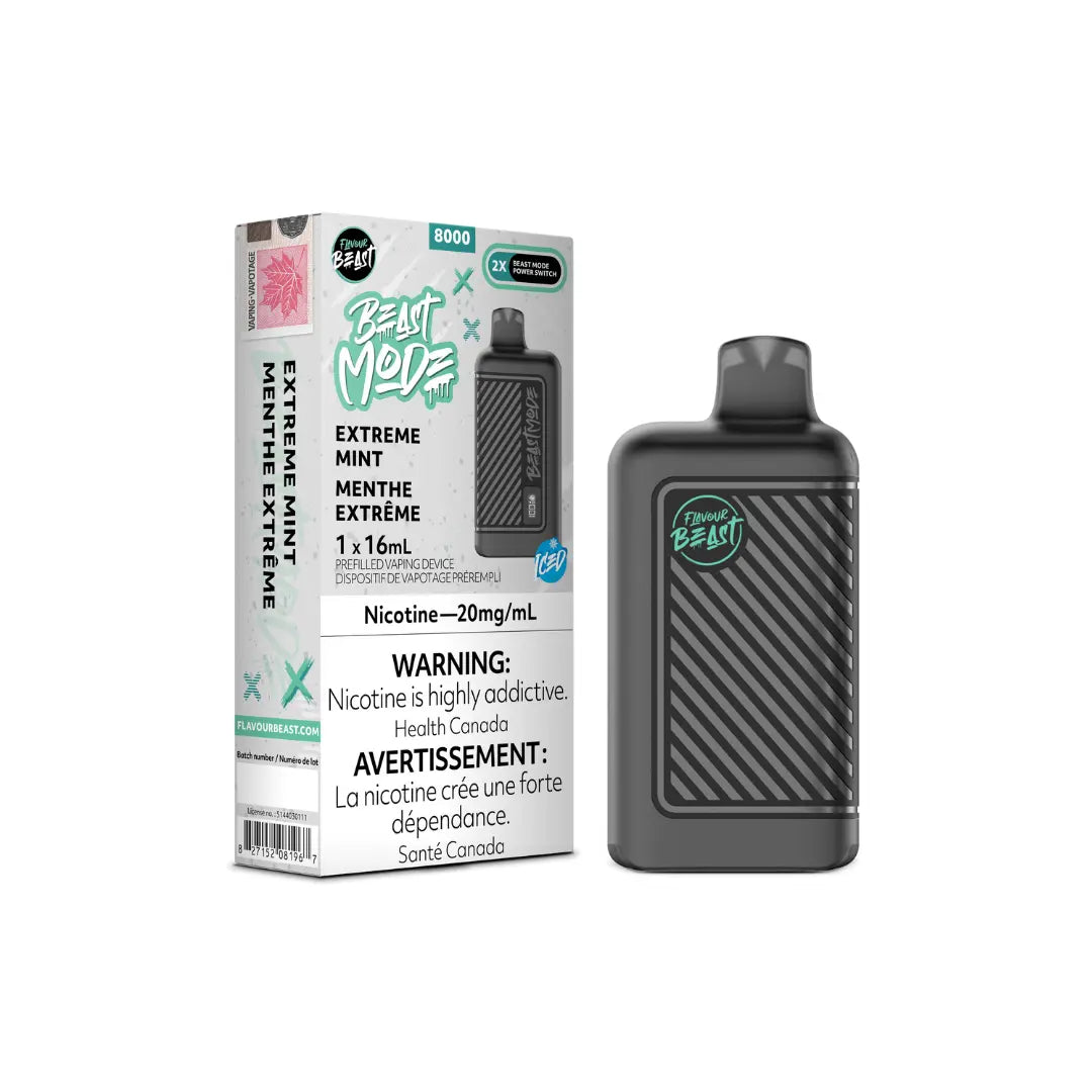 Beast Mode Disposable Vape Extreme Mint