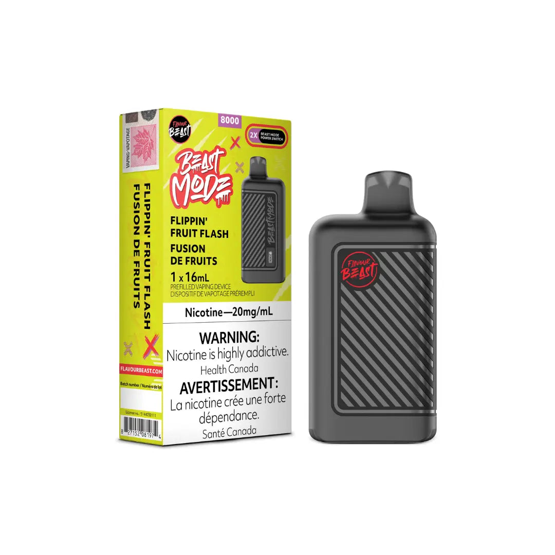 Beast Mode Disposable Vape Flippin Fruit Flash