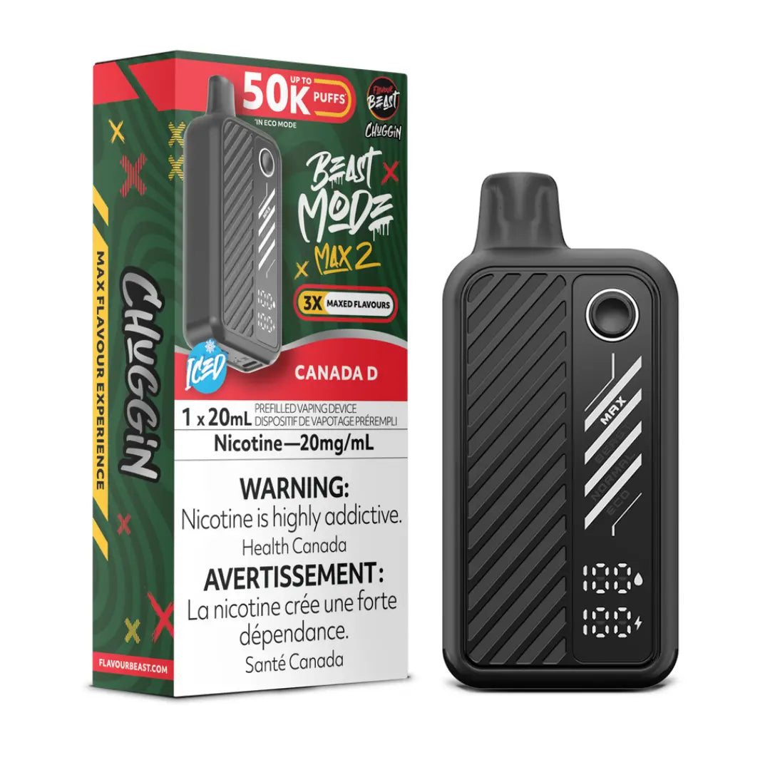 Beast Mode Max 2 | Flavour beast disposable vape - vapeon-yeg
