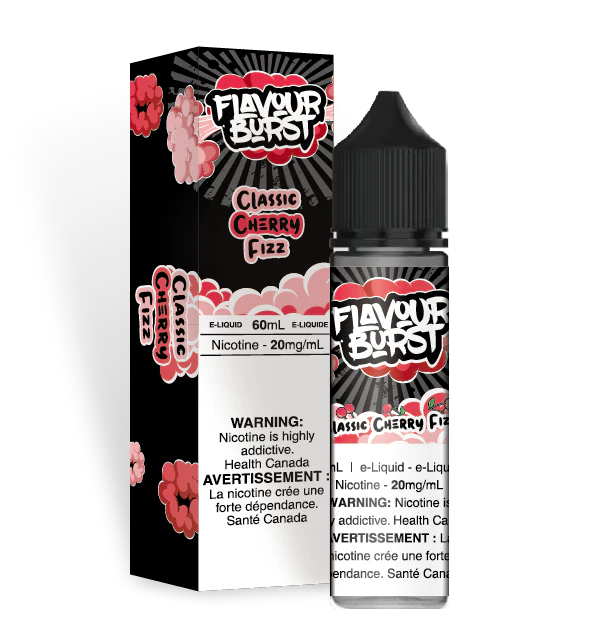 Flavour Burst Salts 60mL - Classic Cherry Fizz vapeon-yeg