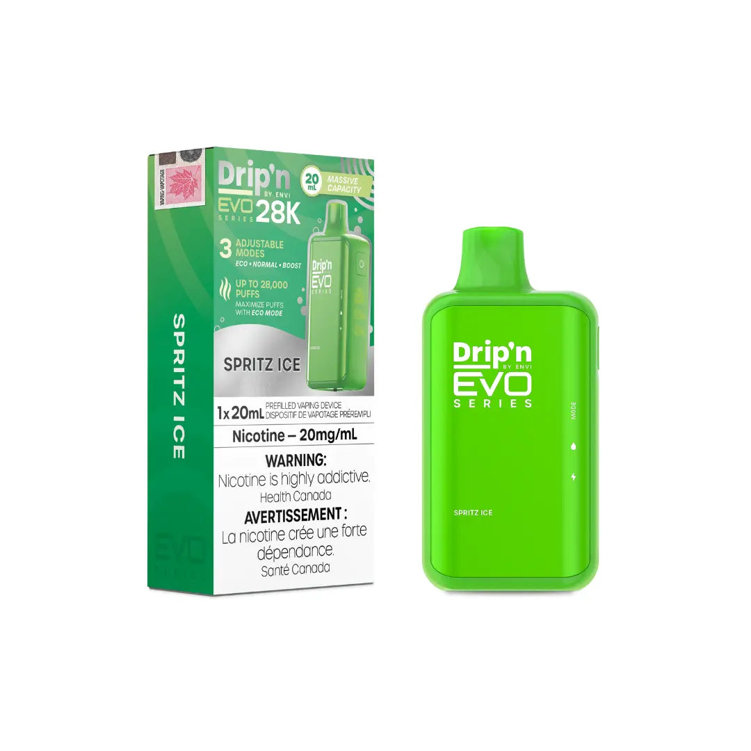 Dripn By Envi Evo 28K Disposable Vape Spritz Ice