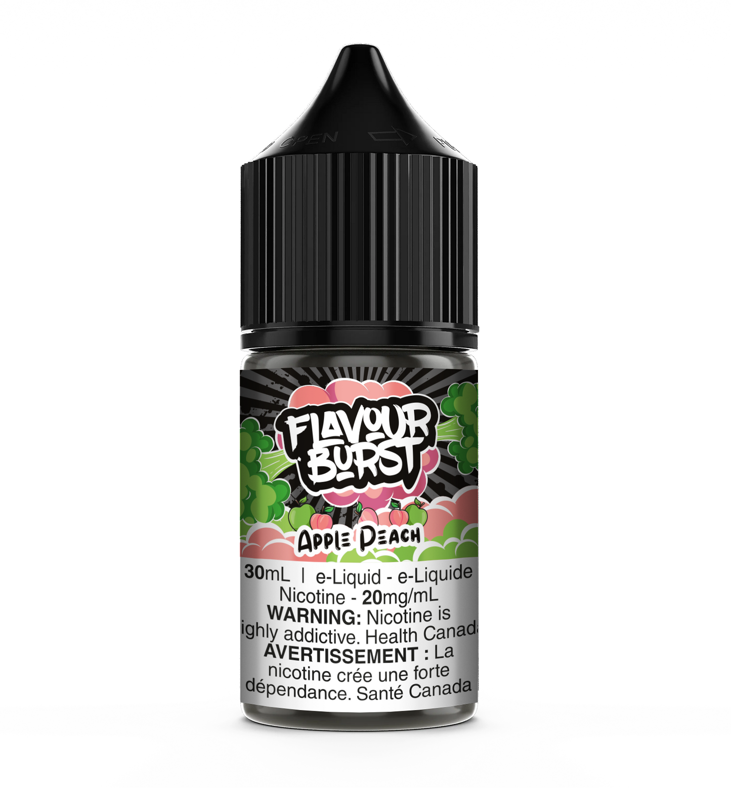 Flavor Burst Salts - Apple Peach