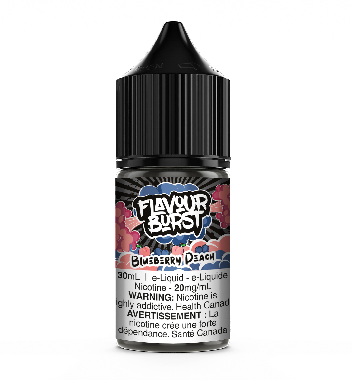 Flavor Burst Salts - Blueberry Peach