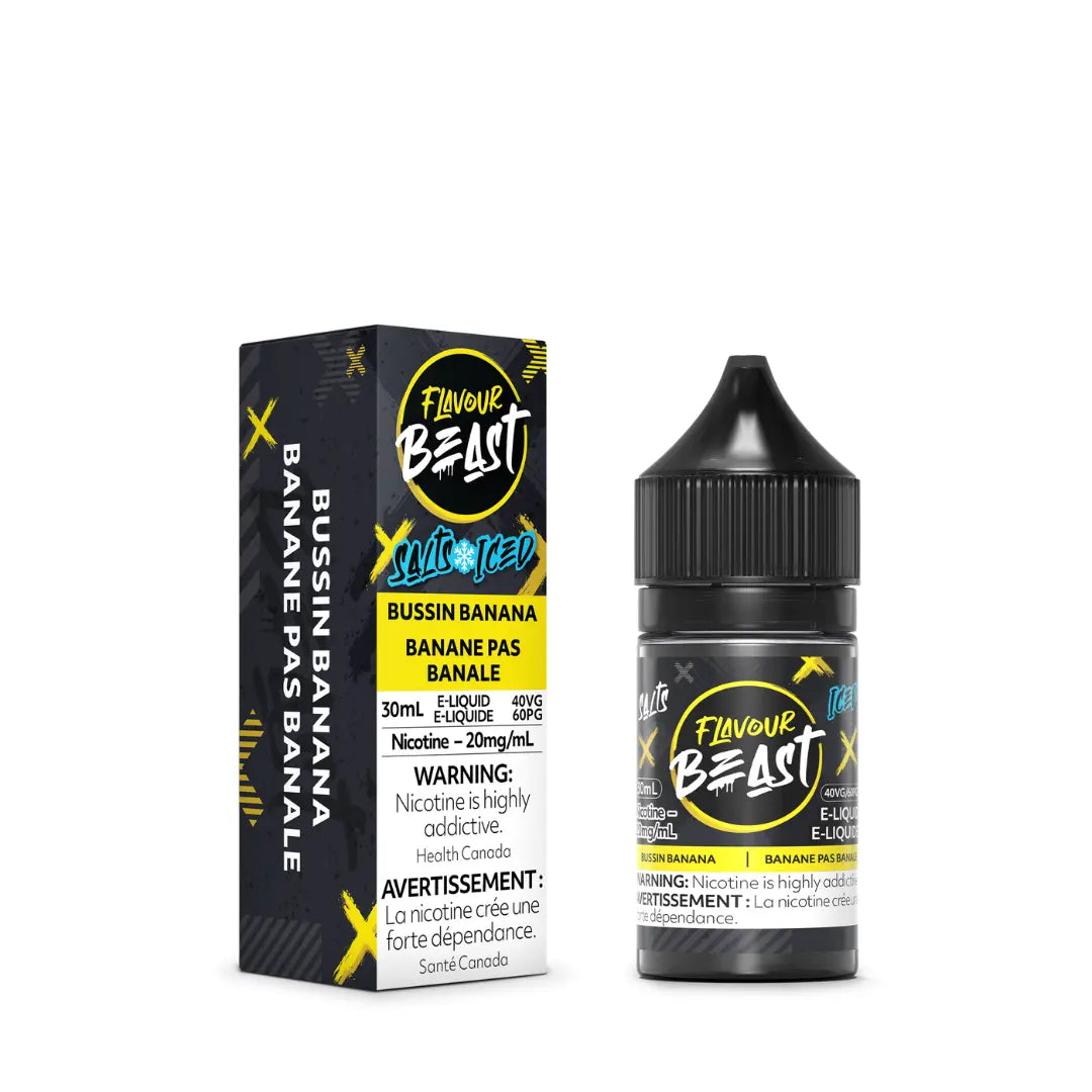 Flavour Beast Bussin' Banana Iced Salt Nicotine Vape Juice