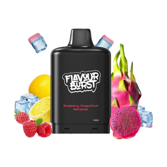 Flavour Burst X Disposable Pod Frozen Raspberry Dragonfruit Refresher