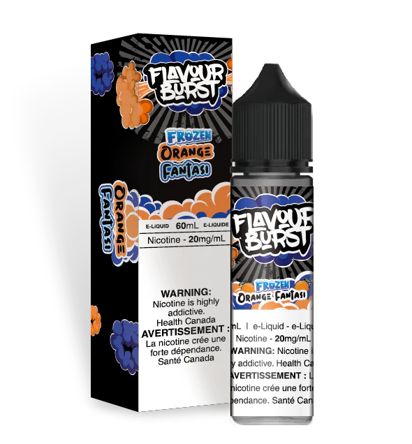 Flavour Burst Salts 60mL - Frozen Orange Fantasi vapeon-yeg