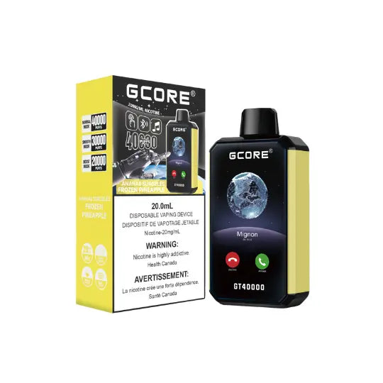 GCORE GT 40K Disposable Vape Frozen Pineapple