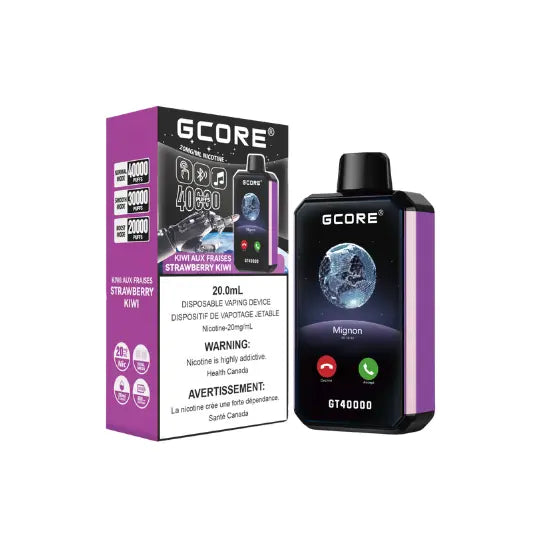 GCORE GT 40K Disposable Vape Strawberry Kiwi