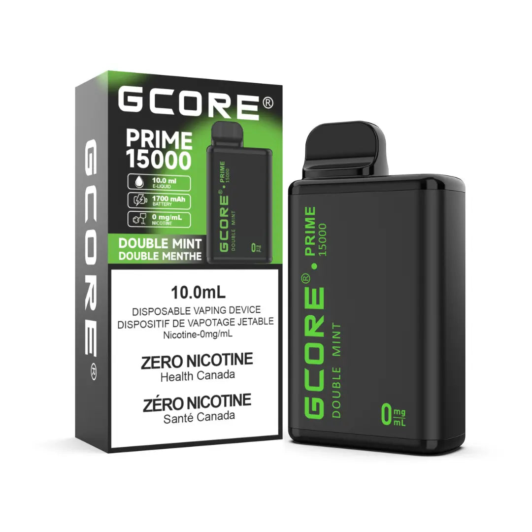 GCore Prime 15k (Zero Nic) Disposable vapeon-yeg
