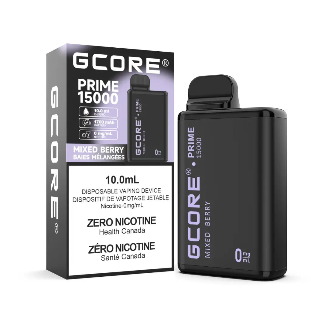 GCore Prime 15k (Zero Nic) Disposable vapeon-yeg