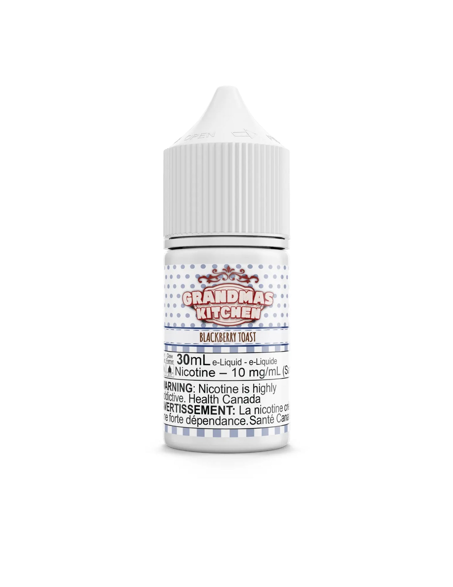 Grandmas Kitchen Salt Nicotine Vape Juice Vape on YEG