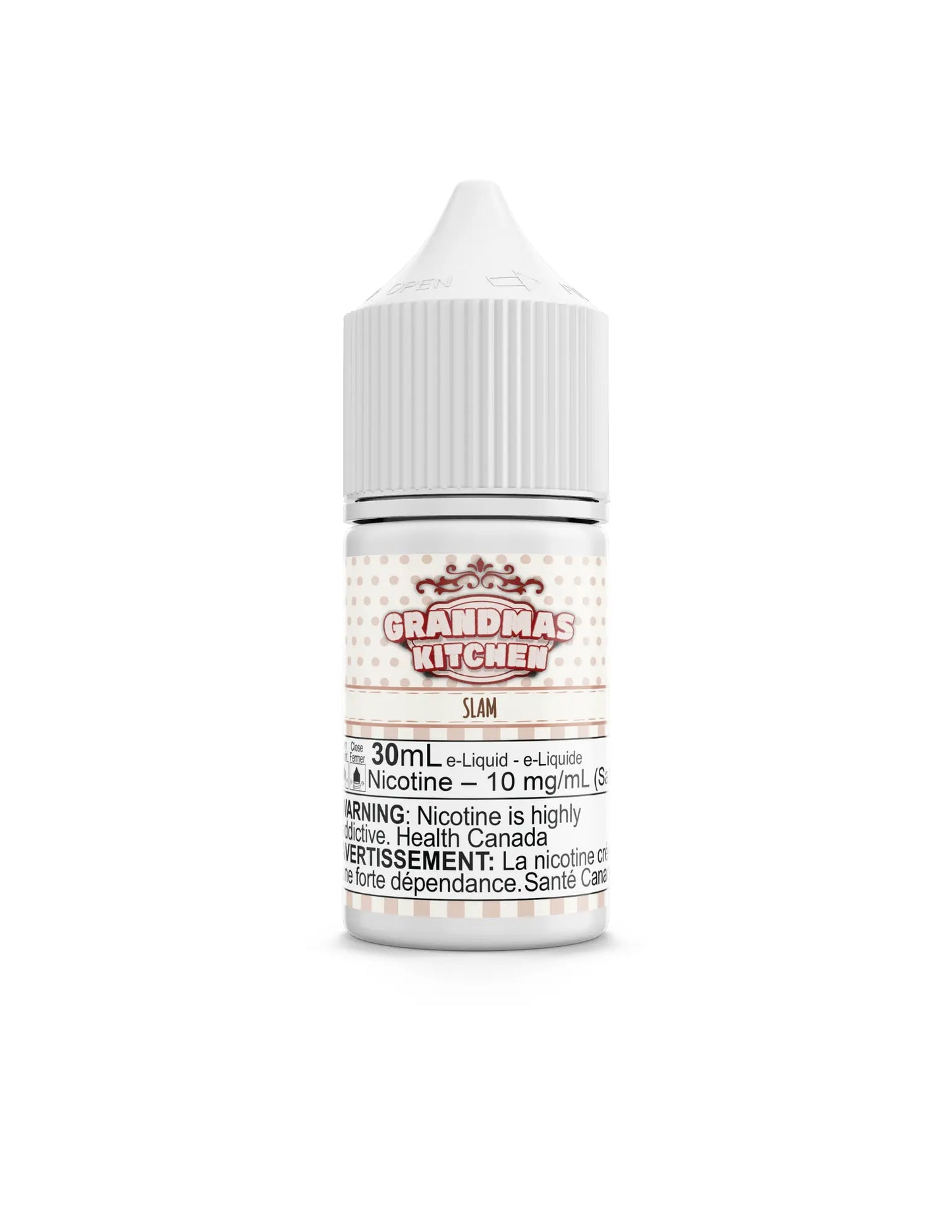 Grandmas Kitchen Salt Nicotine Vape Juice Vape on YEG