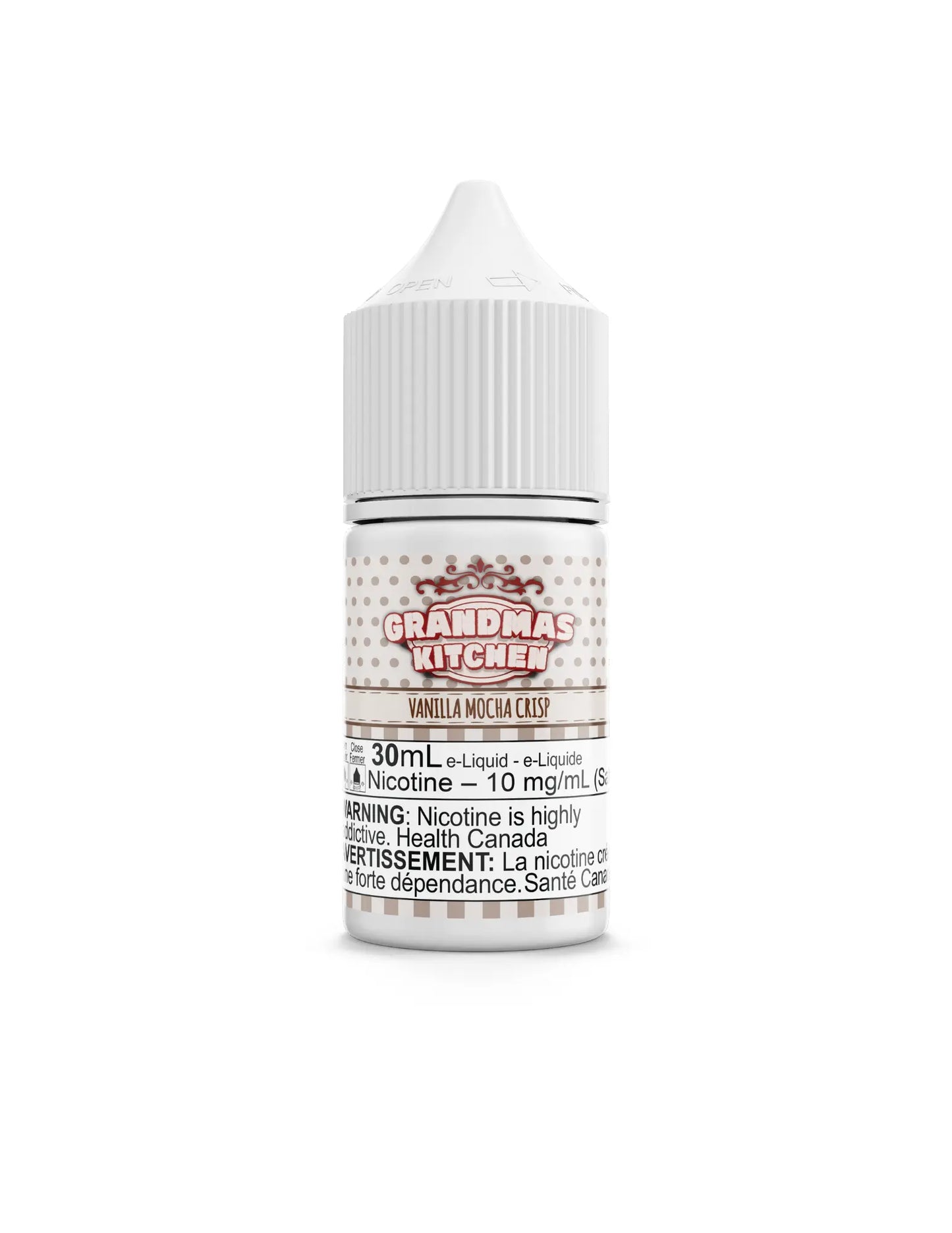 Grandmas Kitchen Salt Nicotine Vape Juice Vape on YEG