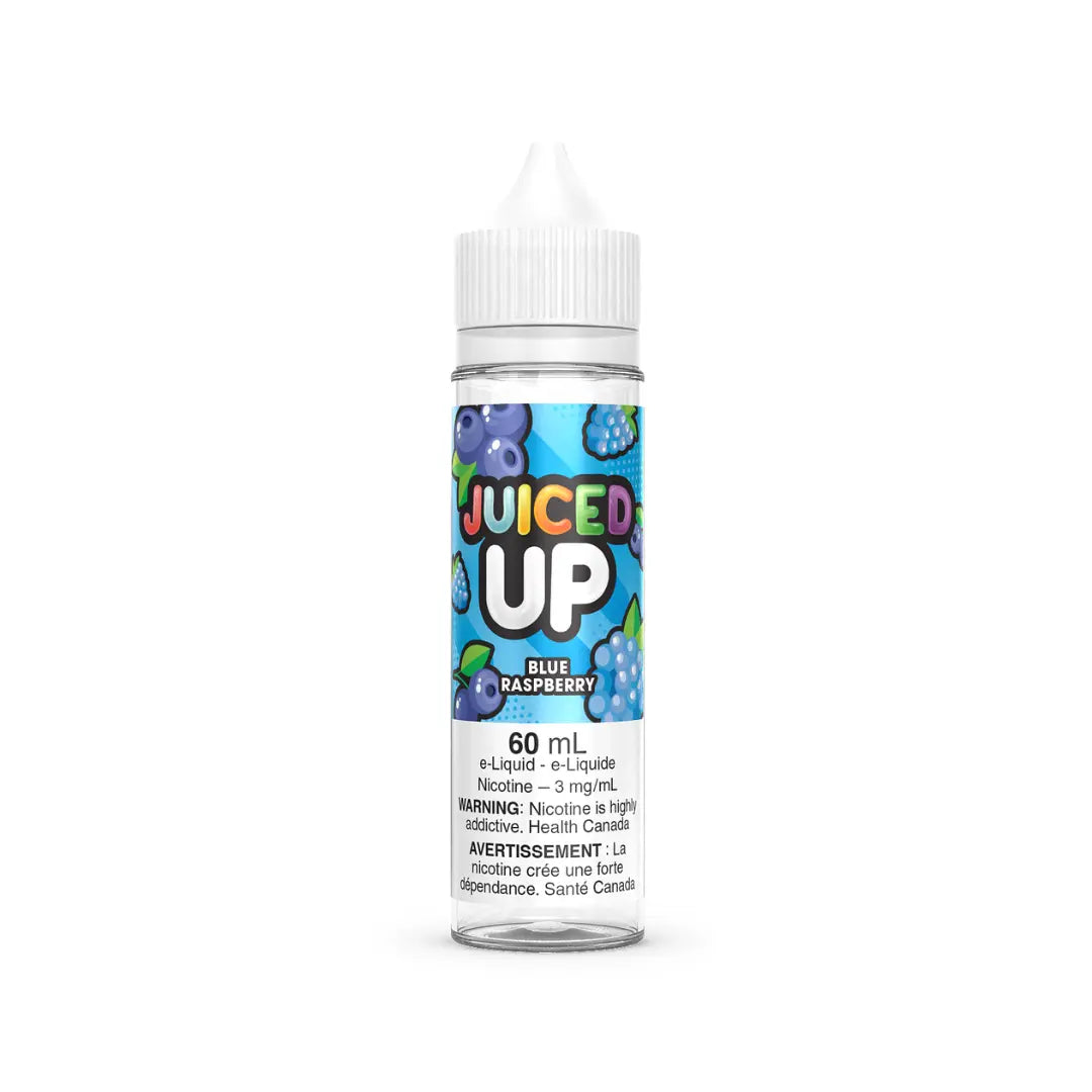 Juiced Up Blue Raspberry Freebase Nicotine Vape Juice