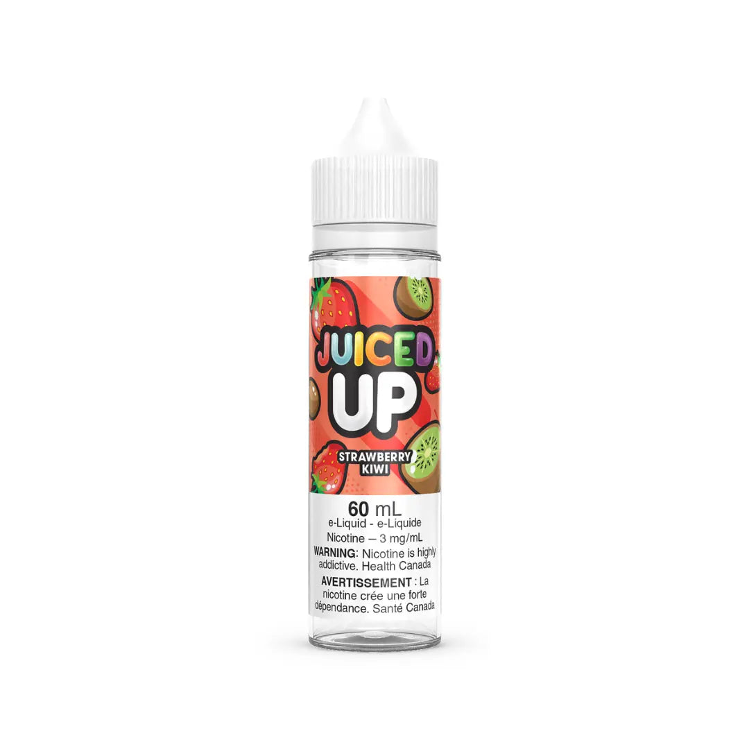 Juiced Up Strawberry Kiwi Freebase Nicotine Vape Juice