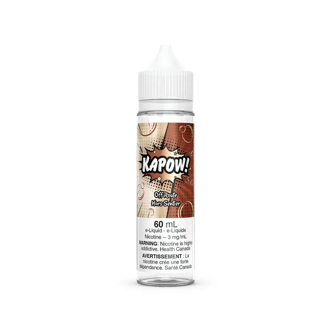 Kapow Route Freebase Nicotine Vape Juice