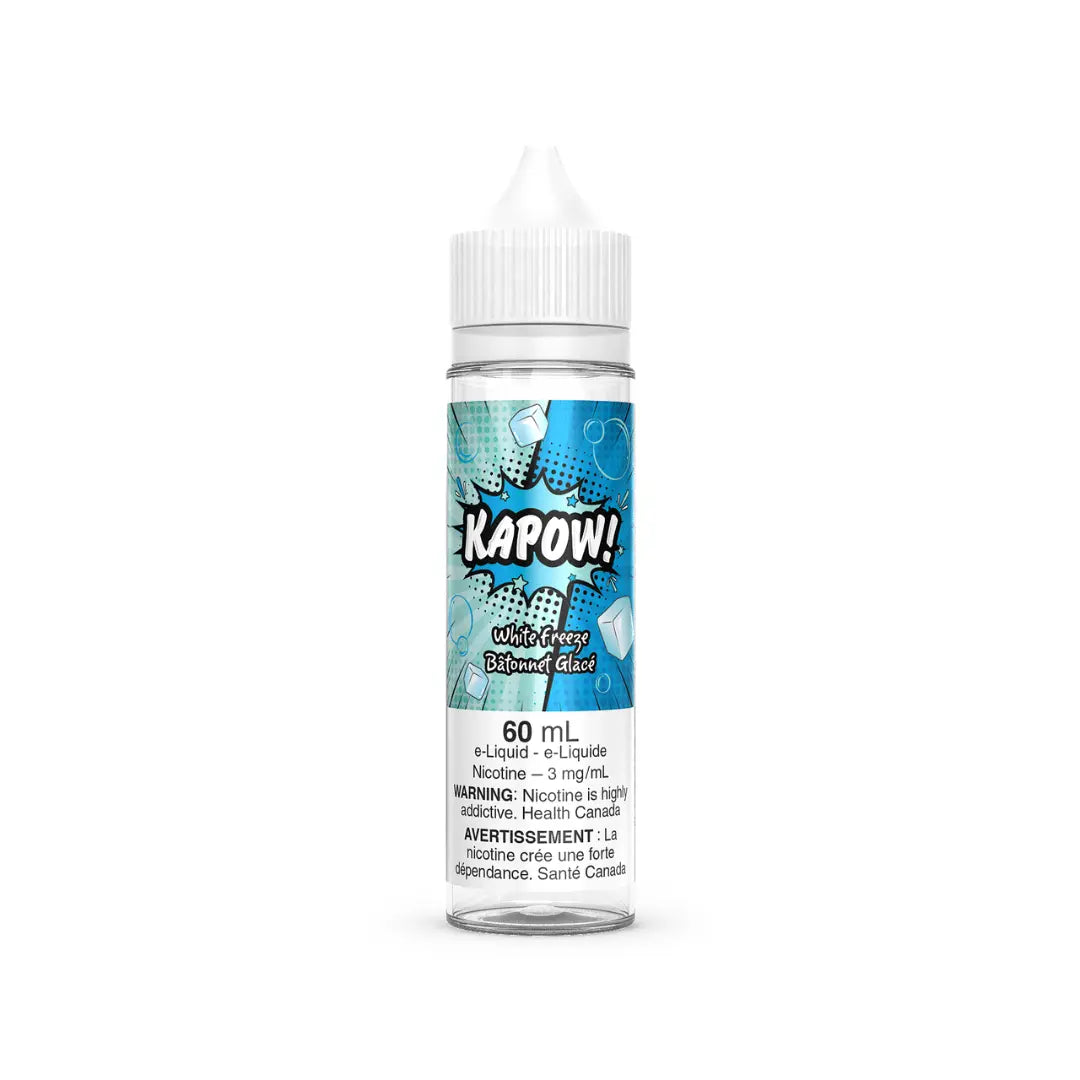 Kapow White Freeze Freebase Nicotine Vape Juice