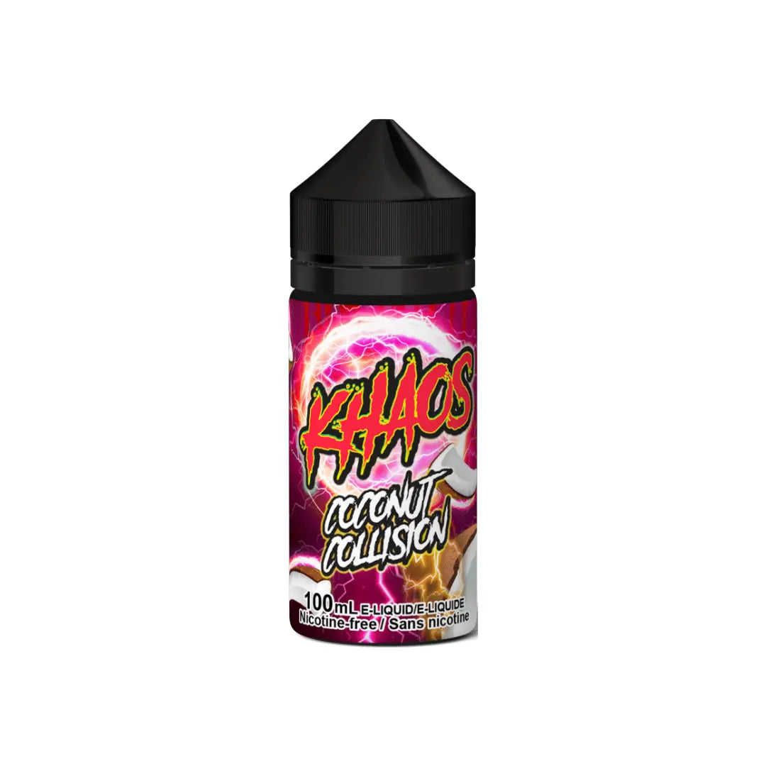 Khaos Coconut Collision Freebase Nicotine Vape Juice