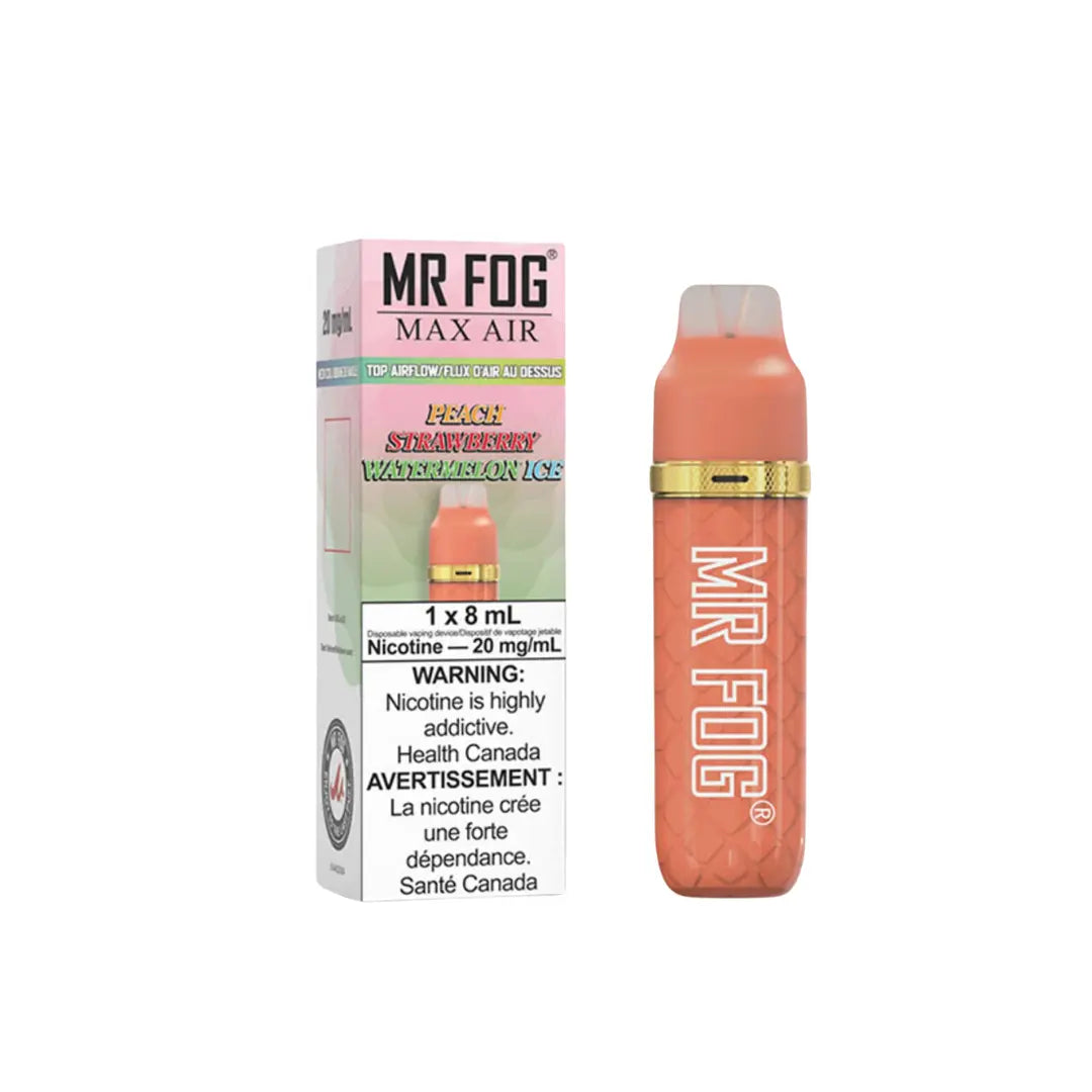 Mr.Fog Max Air Disposable Vape Peach Strawberry Watermelon Ice