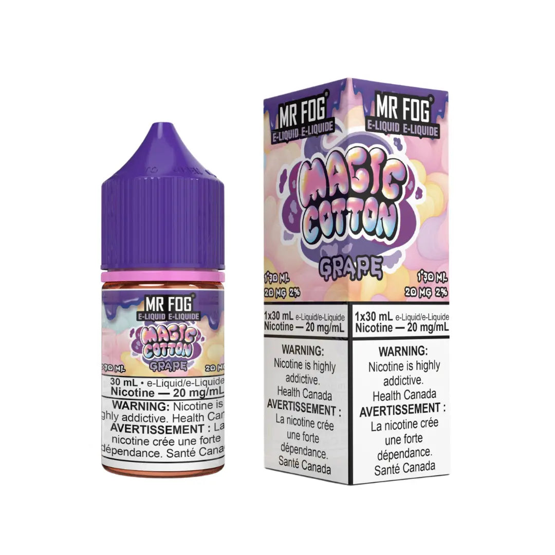 Mr Fog Magic Cotton Grape Salt Nicotine Vape Juice 20 MG