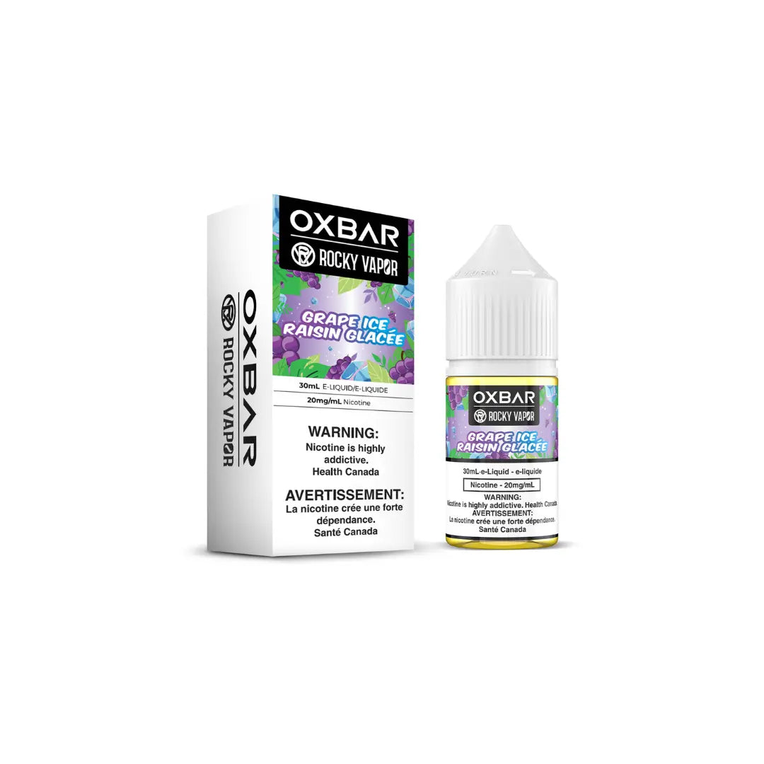 OxBar Grape Ice Salt Nicotine Vape Juice 20 MG
