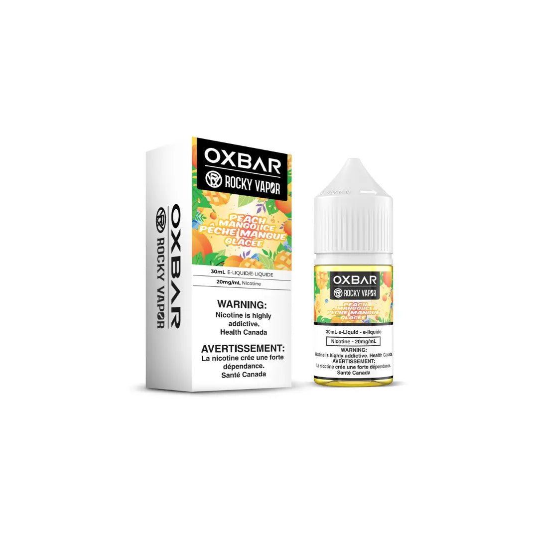 OxBar Peach Mango Ice Salt Nicotine Vape Juice 20 MG