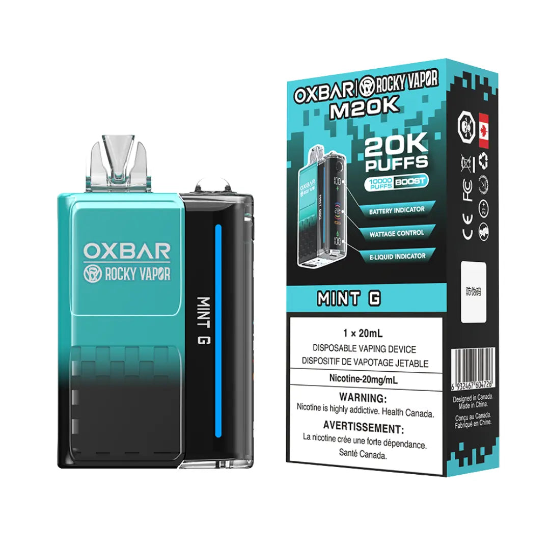 Oxbar M20k Disposable Vape Mint G