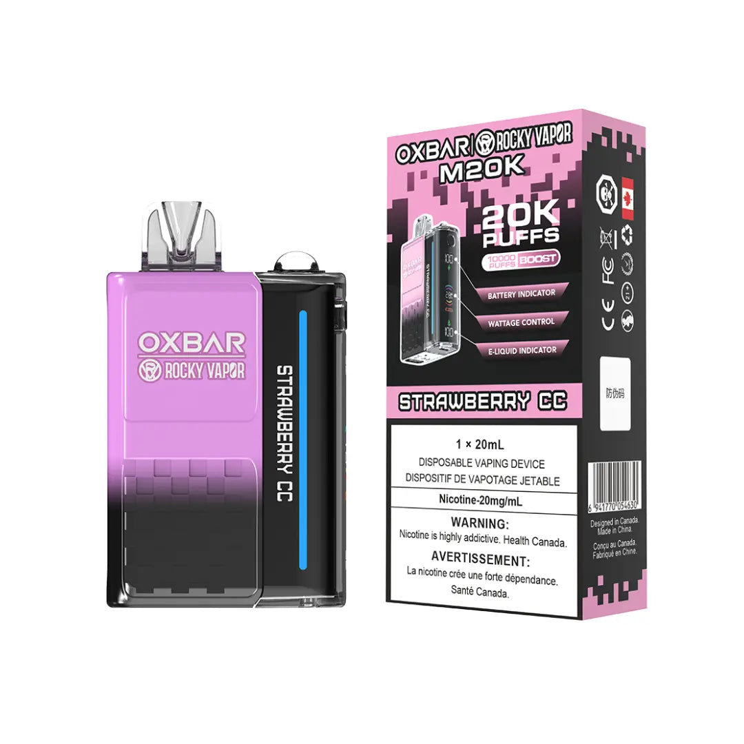 Oxbar M20k Disposable Vape Strawberry CC
