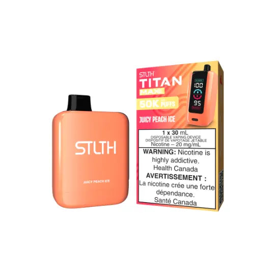 STLTH Titan Max 50K Disposable Vape Juicy Peach Ice