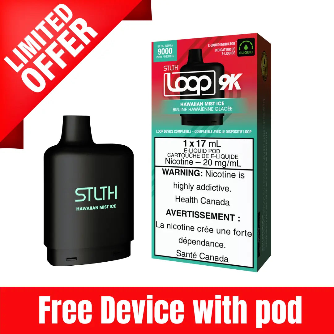 STLTH Loop 9K Pod Hawaiian Mist Ice