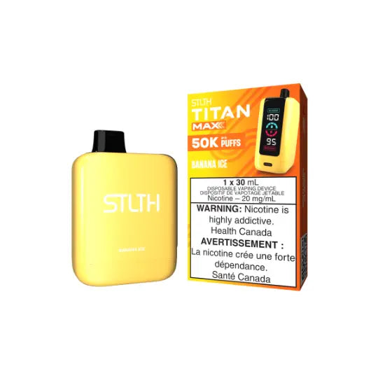 STLTH Titan Max 50K Disposable Vape Banana Ice