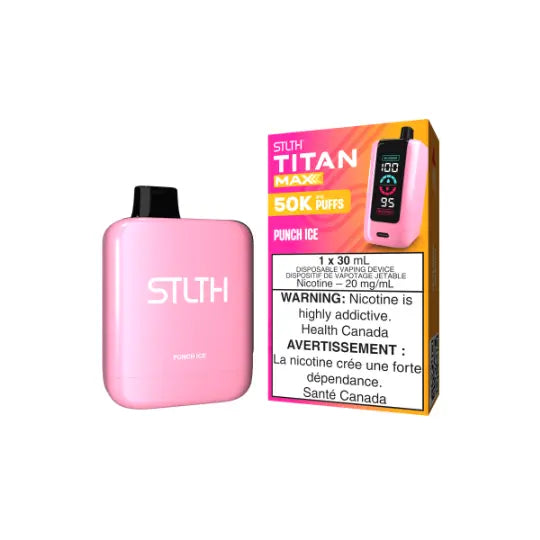 STLTH Titan Max 50K Disposable Vape Punch Ice