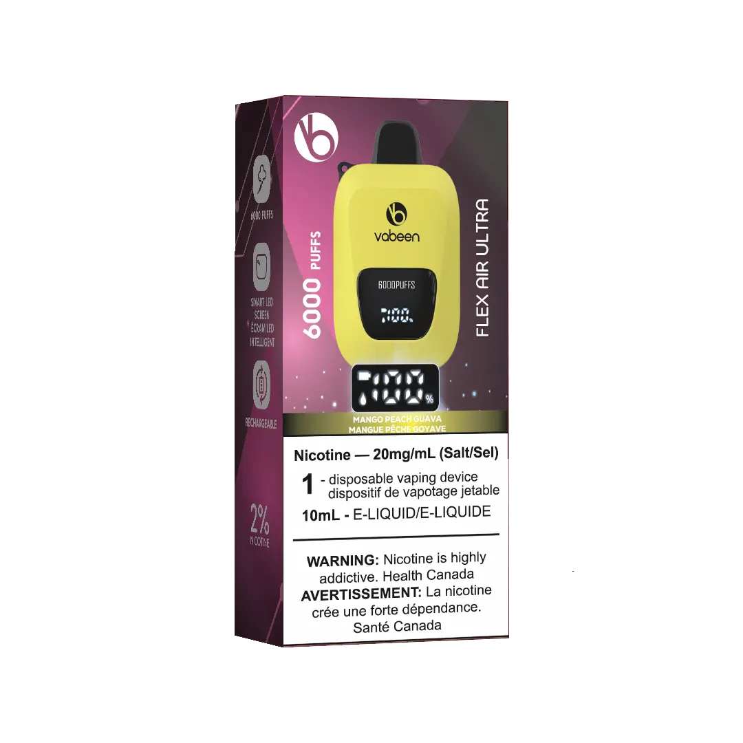 Vabeen Flex Air Ultra 6000 Disposable Vape vapeon-yeg