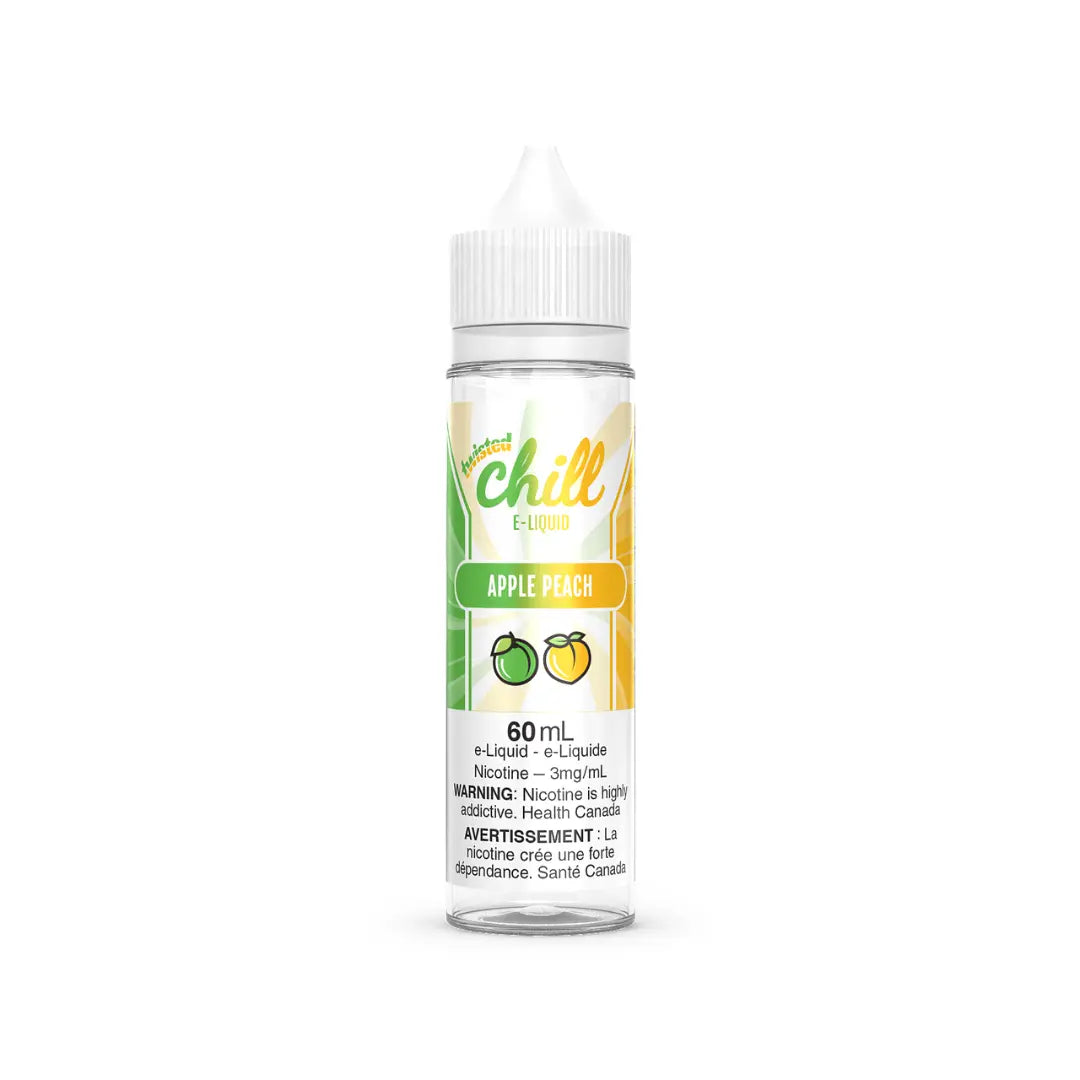 Twisted Chill Apple Peach Freebase Nicotine Vape Juice