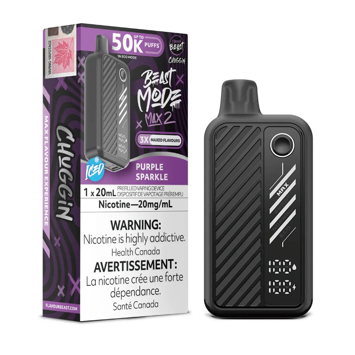 Beast Mode Max 2 | Flavour beast disposable vape - vapeon-yeg