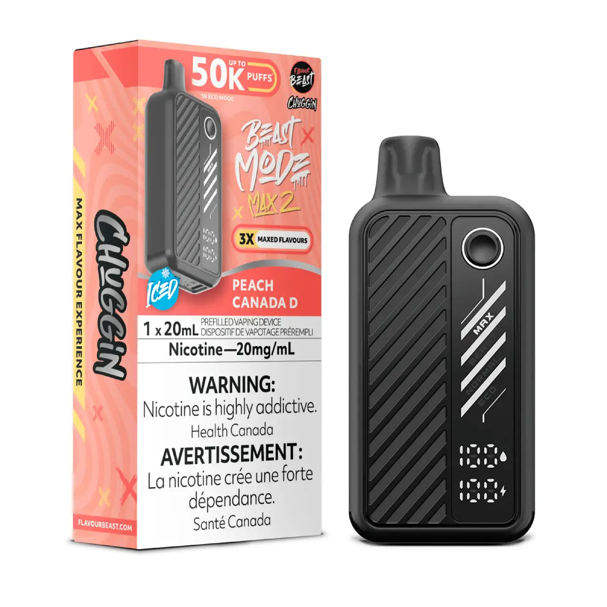 Beast Mode Max 2 | Flavour beast disposable vape - vapeon-yeg