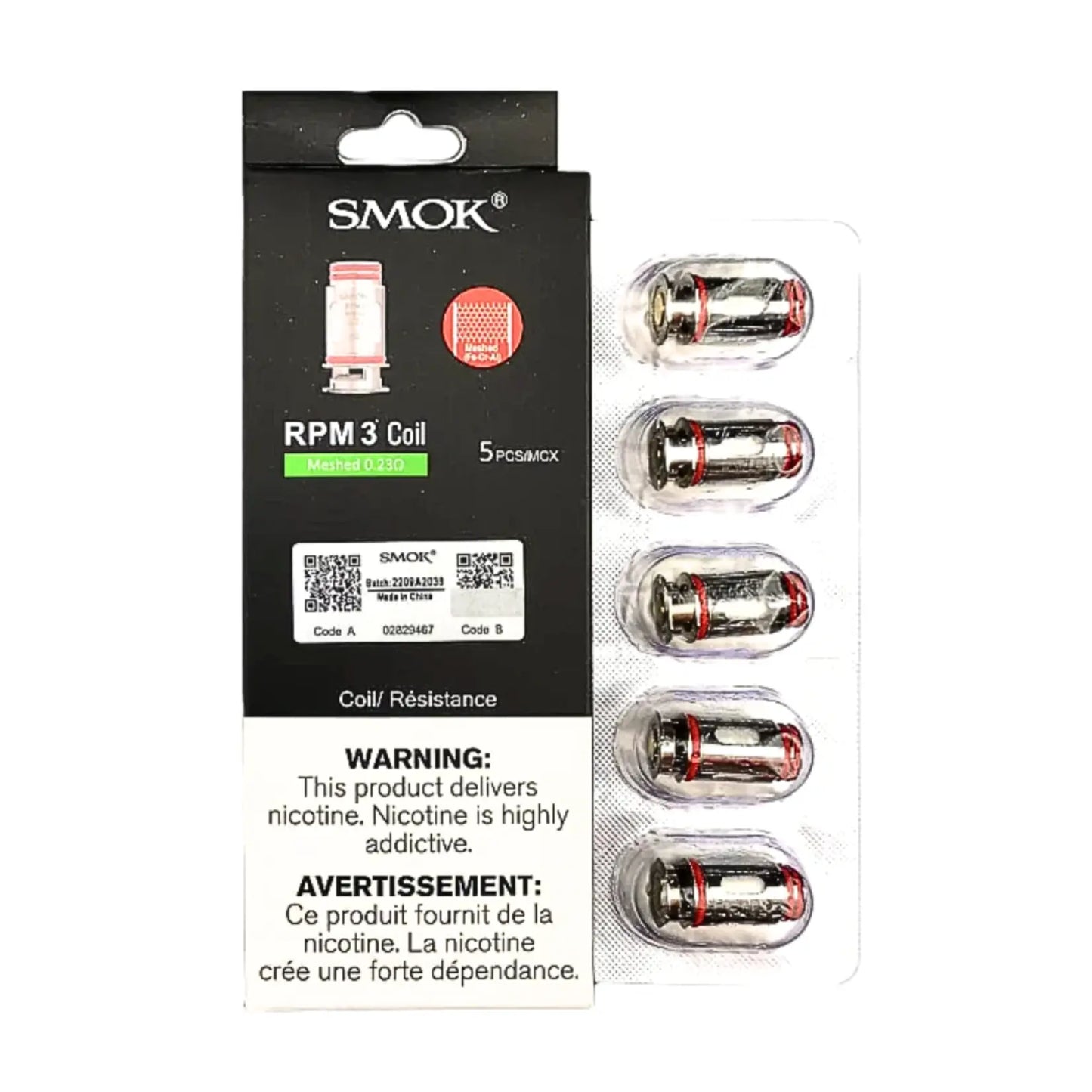 Smok Rpm3 Coils vapeon-yeg