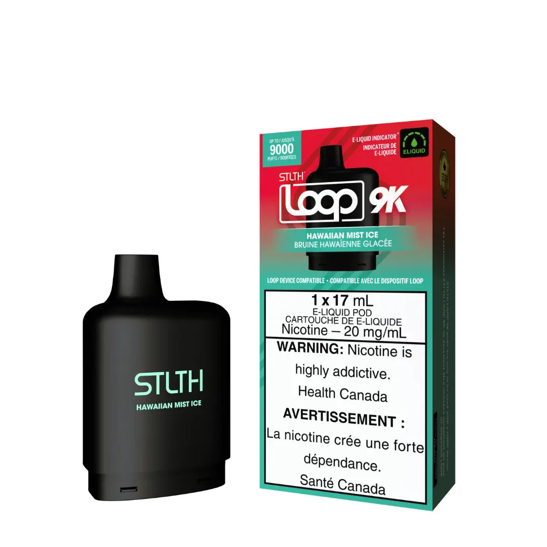 Stlth Loop 2 9K Disposable Pod Vape on YEG