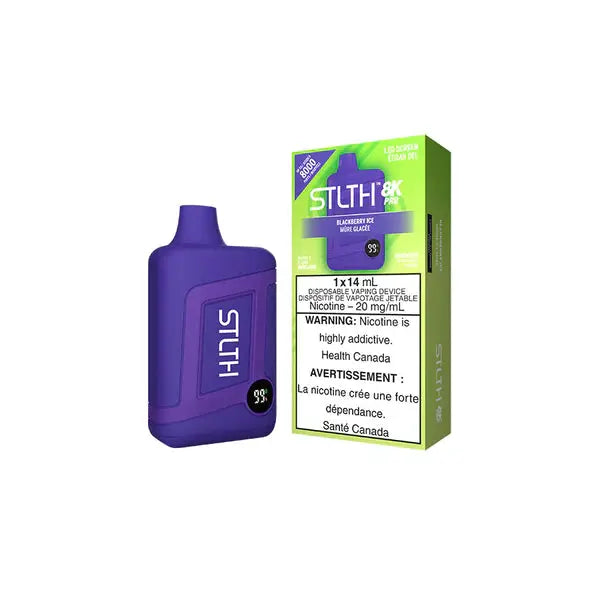stlth 8K pro disposable vape Blackberry Ice