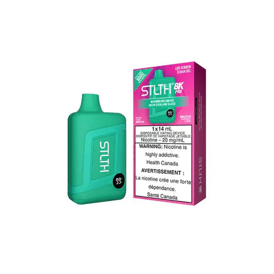 stlth 8K pro disposable vape watermmelon lime ice
