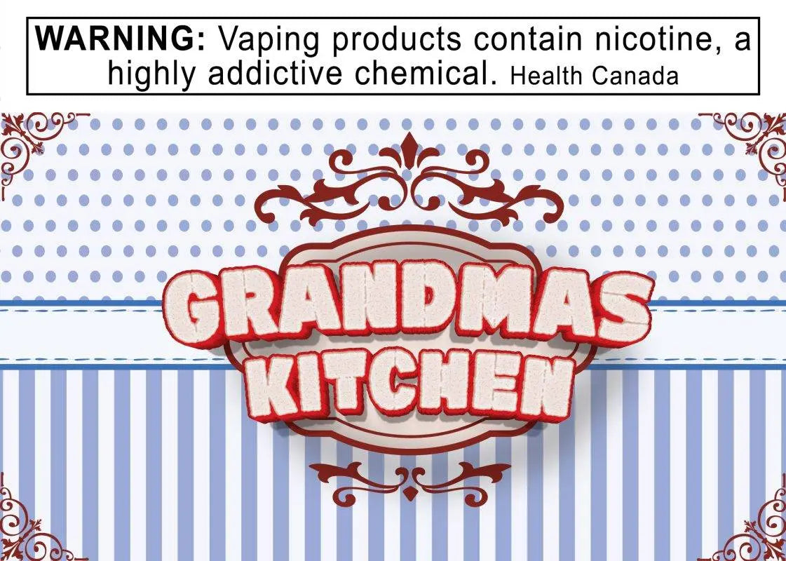 Grandmas Kitchen Salt Nicotine Vape Juice Vape on YEG