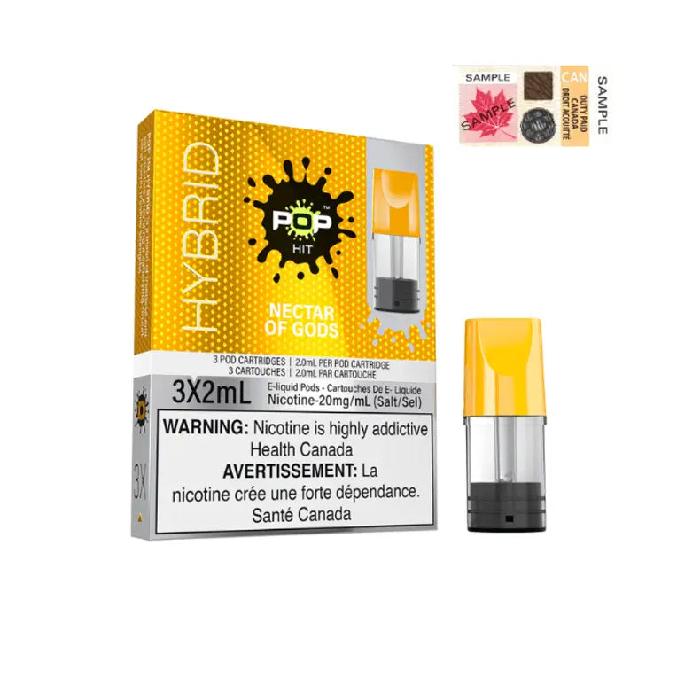 Hybrid Pop Hit Disposable Pod Nectar Of Gods