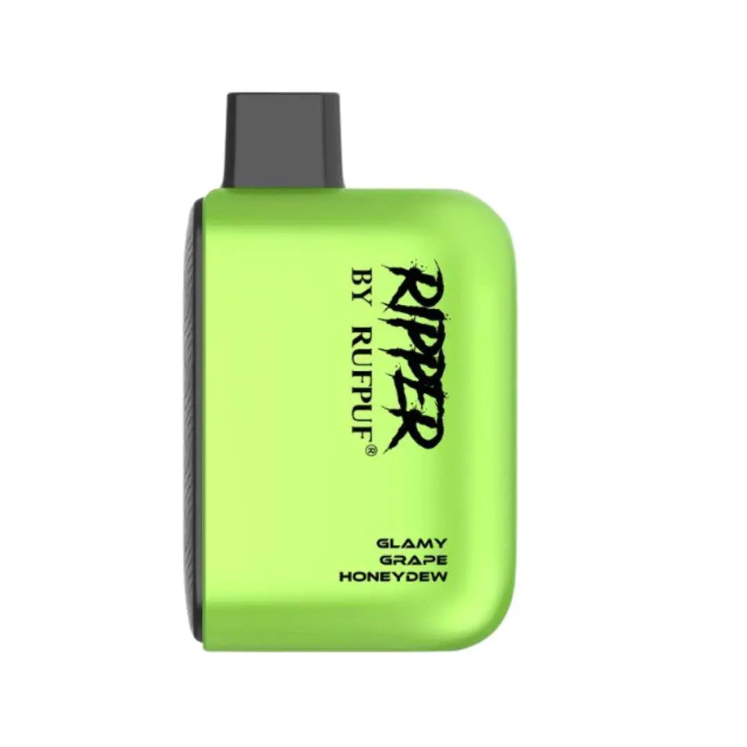 Ripper By RUFPUF 6K Disposable Vape Glamy Grape Honeydew