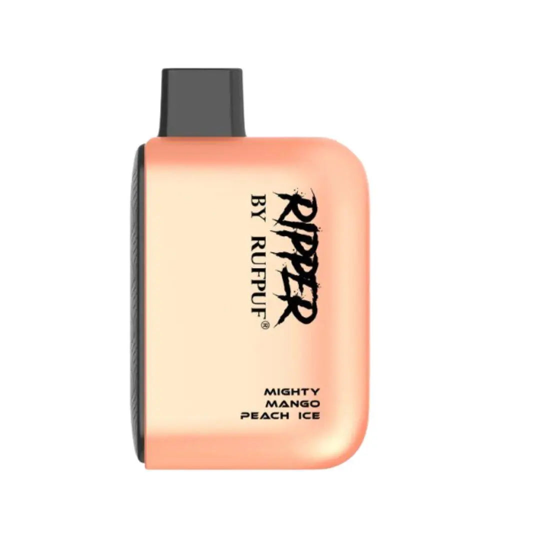 Ripper By RUFPUF 6K Disposable Vape Mighty Mango Peach Ice