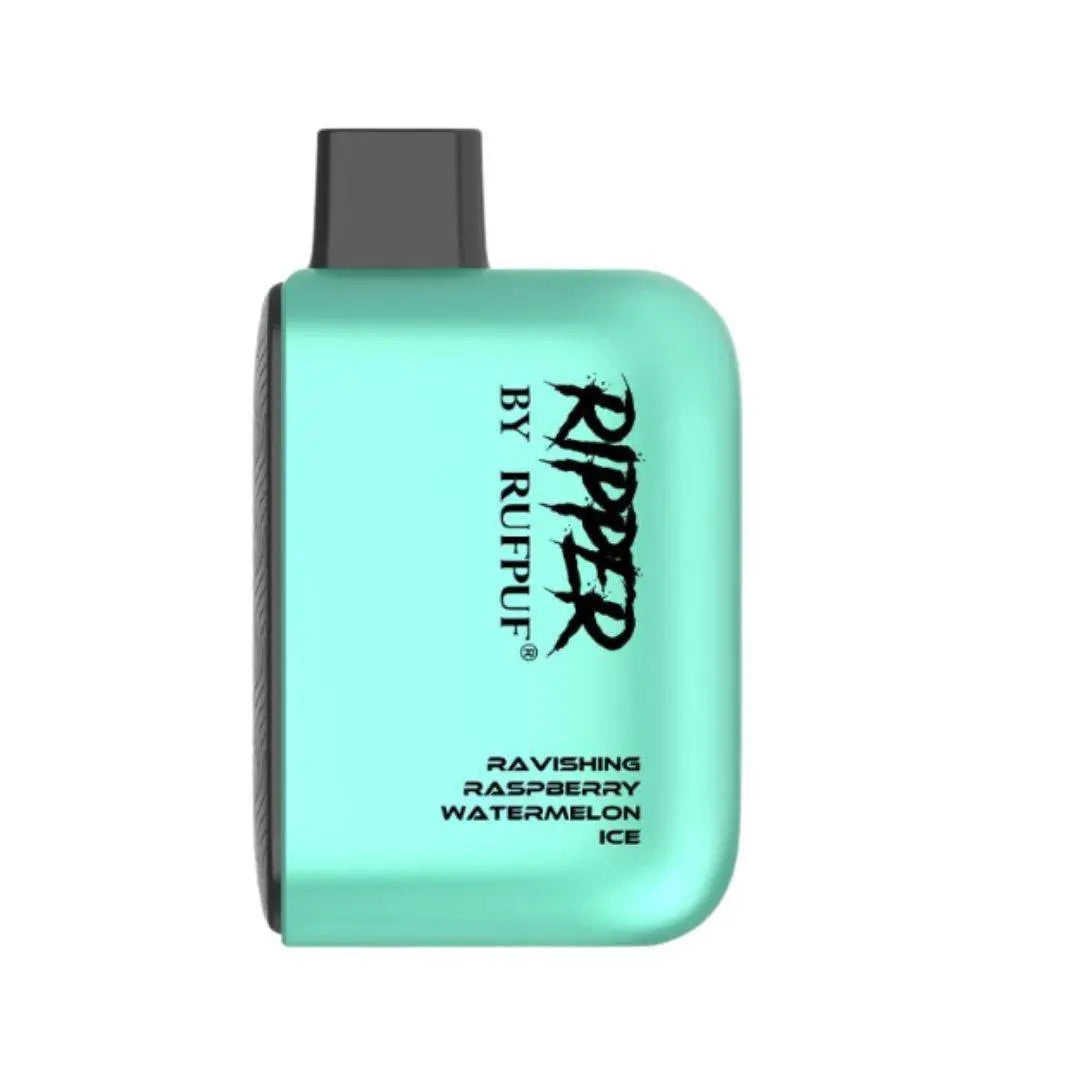Ripper By RUFPUF 6K Disposable Vape Ravishing Raspberry Watermelon Ice